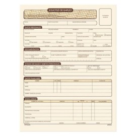 PIN-POL-EMPLEOB / SE SOLICITUD DE EMPLEO C/5 BLOCKS