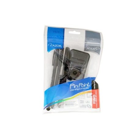 AZO-BOL-6806NE / 301.6806 BASE P/BOLIGRAFO Y 3 PIN POINT NEGRO