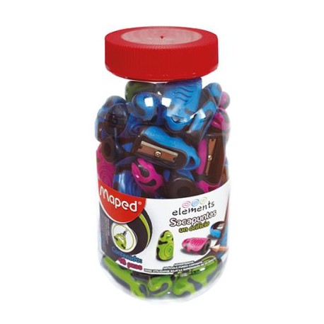 MPD-SAC-C016182 / 016182 SACAPUNTAS ELEMENTS 1 ORIFICIO 48 PZS