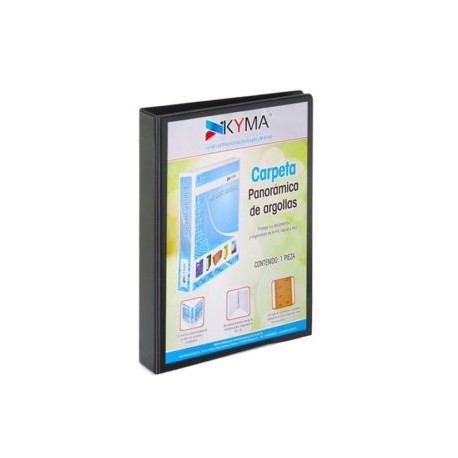 KYM-CAR-100NGO / CPKCBHO-100-NGR CARPETA KYMA 1 PULG EN O NEGRA 1 PZA