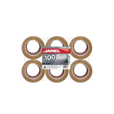 JAN-ADS-EM48X15 / 1564815700 CINTA EMPAQUE CANELA JANEL 48X150 C/6